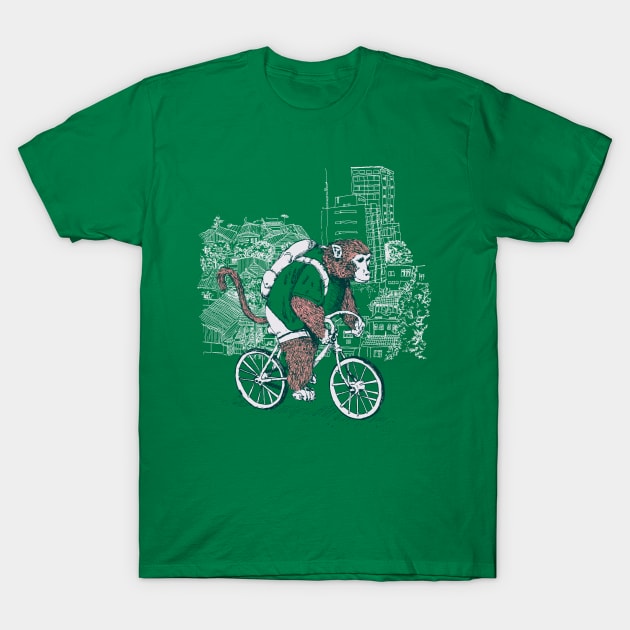 Bike Monkey Ride T-Shirt by primate